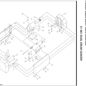Part Location Diagram of DPEC000616 Delta Motor