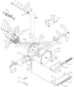 Page A Diagram and Parts List for 31-120 Type 2 Delta Sander Polisher