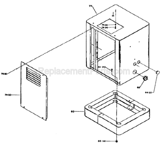 Page B Diagram and Parts List for 31-125 Type 3 Delta Sander Polisher