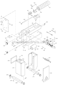 Page B Diagram and Parts List for 31-260X Type 1 Delta Belt or Drum Sander