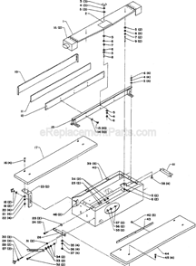 Page A Diagram and Parts List for 31-381 Type 1 Delta Sander Polisher