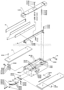 Page A Diagram and Parts List for 31-382 Type 1 Delta Sander Polisher