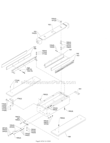 Part Location Diagram of 1344565 Delta Graphite Pad