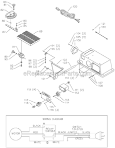 Part Location Diagram of 489133-00 Delta Strain Relief