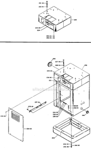 Page B Diagram and Parts List for 31-550 Type 2 Delta Sanding Table