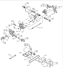 Delta 34-618 Diagram and Parts List for 34-618  Delta Saw