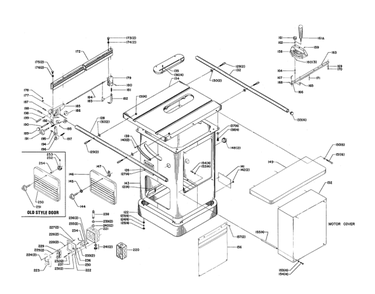Delta 34-897-1-3 Type-2 Diagram and Parts List for 34-897-1-3 Type-2 Delta Saw
