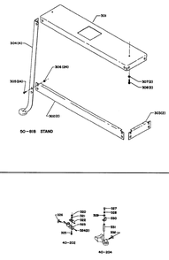 Delta 40-407 Type-1 Diagram and Parts List for 40-407 Type-1 Delta Saw
