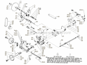 Page A Diagram and Parts List for 34-466  Delta Miter Saw