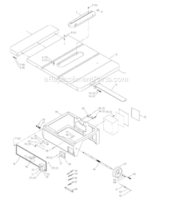 Part Location Diagram of 422280950001 Delta Trunnion