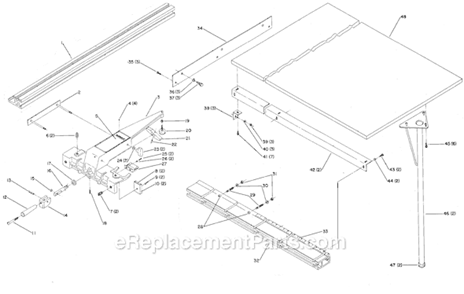 Part Location Diagram of 422270010001 Delta Adaptor