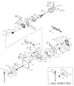 Part Location Diagram of 1348266 Delta Miter Saw Brush