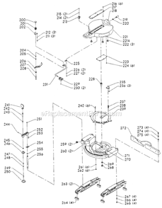 Part Location Diagram of 1347252 Porter Cable Washer