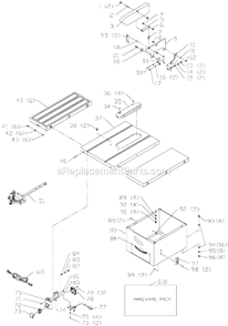 Part Location Diagram of 1344609 Delta Switch Box
