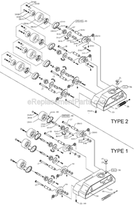 Page A Diagram and Parts List for 36-840 Type 2 Delta Shaper