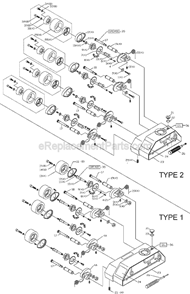 Page A Diagram and Parts List for 36-856 Type 2 Delta Shaper