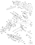 Page A Diagram and Parts List for 36-978 Type 1 Delta Table Saw