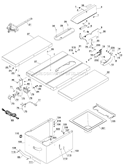 Page C Diagram and Parts List for 36-980 Type 1 Delta Table Saw