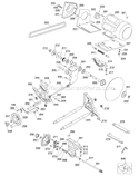 Page A Diagram and Parts List for 36-982 Type 1 Delta Table Saw