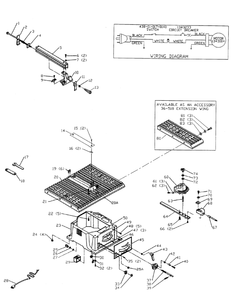 Delta 36-510 Diagram and Parts List for 36-510  Delta Saw