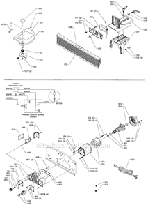 Page B Diagram and Parts List for 37-070 Type 1 Delta Planer Jointer
