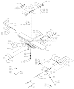 Part Location Diagram of 1346755 Delta Pin