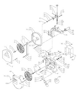 Delta 52-941 Diagram and Parts List for 52-941  Delta Saw