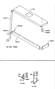Delta 40-406 Diagram and Parts List for 40-406  Delta Saw