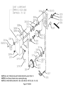 Delta 22-680y Diagram and Parts List for 22-680Y  Delta Planer Jointer