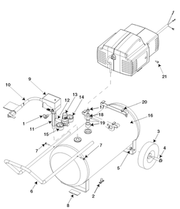 Part Location Diagram of SSP-490-1 Black and Decker BUSHING FACE 3/4 X 1
