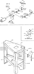 Part Location Diagram of 430030010001 Delta Adapter