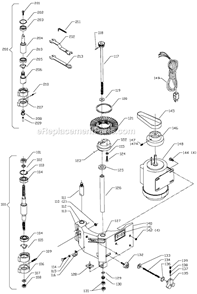 Page B Diagram and Parts List for 43-355 Type 1 Delta Shaper