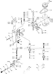 Page A Diagram and Parts List for 43-370 Type 1 Delta Shaper