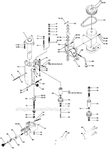 Page A Diagram and Parts List for 43-372 Type 1 Delta Shaper