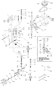 Page A Diagram and Parts List for 43-386 Type 1 Delta Shaper