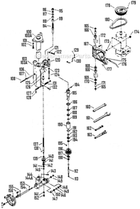 Part Location Diagram of 432021330001 Delta Poly V-Belt