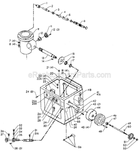 Page A Diagram and Parts List for 43-792 Type 1 Delta Shaper