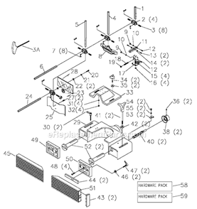 Part Location Diagram of 901030431840 Delta Screw
