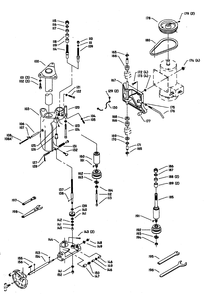 Diagram 1 Diagram and Parts List for J-43-375 Type 2 Delta Shaper