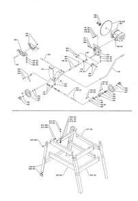 Delta 34-370 Diagram and Parts List for 34-370  Delta Saw