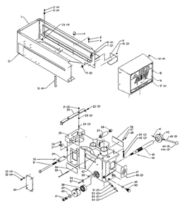 Delta 70-223-Bdk Type-1 Diagram and Parts List for 70-223-BDK Type-1 Delta Drill Press