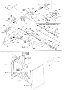 Delta 34-695 Diagram and Parts List for 34-695  Delta Saw