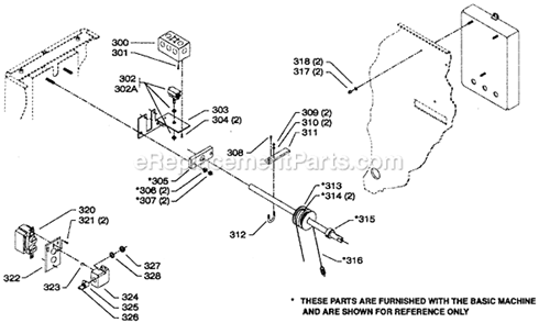 Page C Diagram and Parts List for 46-614 Type 1 Delta Lathe