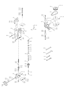 Delta 43-424 Diagram and Parts List for 43-424  Delta Shaper