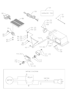 Delta Sa446 Diagram and Parts List for SA446  Delta Sander Grinder