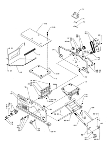 Delta 37-070 Diagram and Parts List for 37-070  Delta Planer Jointer