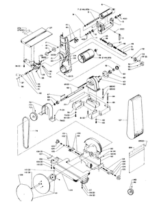 Delta 31-730 Type-1 Diagram and Parts List for 31-730 Type-1 Delta Sander Grinder