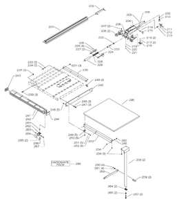 Delta 36-431 Diagram and Parts List for 36-431  Delta Saw