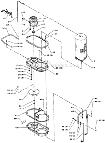 Page A Diagram and Parts List for 50-075 Type 1 Delta Dust Collector