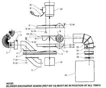 Part Location Diagram of 410060270001 Delta Clamp 6
